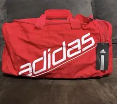 【新品】adidas ボストンバッグ☆レッド/赤☆のサムネイル
