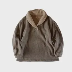 90s USA製 Woolrich ショールカラー フリースプルオーバー