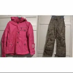 上下セット　スキーウェア　スノボウェア　ウェアセット