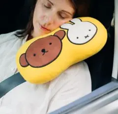 studioclip シートベルトクッション ミッフィー&ボリス