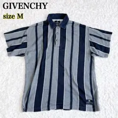 GIVENCHY ポロシャツ アーカイブ 半袖 M 90s 古着 ストライプのサムネイル