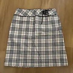 Burberry チェック柄ミニスカート 150