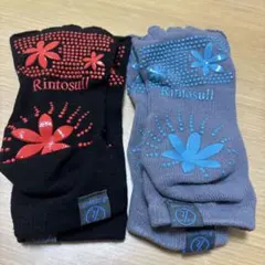 Rintosull リントスル 五本指ピラティスソックス 2足セット