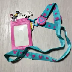 東京ディズニーランド ミニー チケット入れストラップ