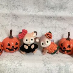 ハロウィン編みぐるみ犬②とデコレーションセット❤︎チョコたん