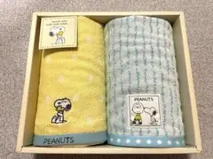 【新品・未使用】スヌーピータオルセット 2枚入り