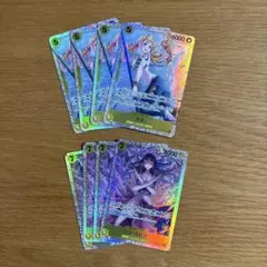 ワンピースカードゲーム EB-03 ナミ ロビン SR ８枚セット