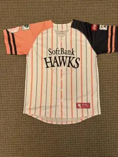 ソフトバンクホークス　ピンクフルデー　ピンクストライプユニフォーム②