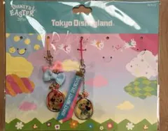【ディズニー・イースター】ストラップ　ミッキー&ミニー　未使用