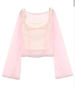 andmary Roy tulle set tops beige - メルカリ