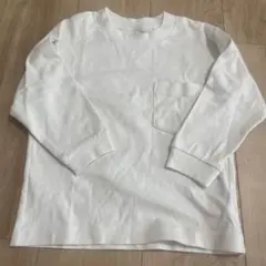 長袖シャツ　ホワイト　110 ユニクロ