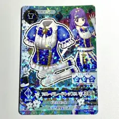 アイカツカード ブルーパレードトップス 氷上スミレ アニメ柄 CP