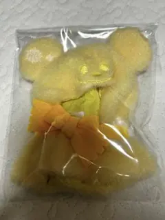 ディズニー　シークレットポンチョ　黄色