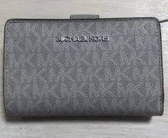 【野良黒様専用】MICHAEL KORS グレー 二つ折り財布
