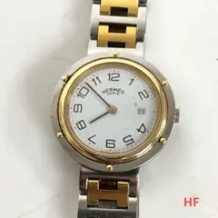 HERMES エルメス クリッパー レディース 腕時計 コンビ 白文字盤のサムネイル
