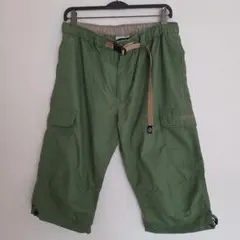 OUTDOOR カーゴショートパンツ グリーン
