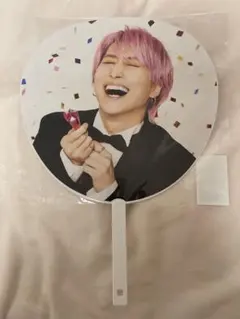 【新品・未開封】うちわ 団扇 佐久間 SnowMan Snow World