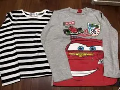 長袖Tシャツ 2枚セット ボーダー カーズ 子供服 キッズ