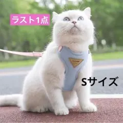 DUOMM 猫用ハーネス❤️ Sサイズ 青・ピンク