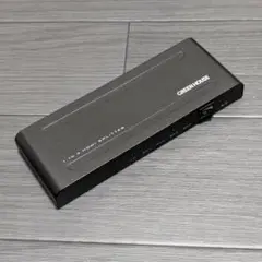 【ほぼ未使用】HDMIスプリッター　AC給電　Input1+Output4ポート