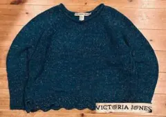 ニット 古着 90s Victoria Jones ビクトリアジョーンズ 極美品のサムネイル