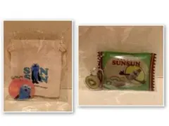 パペットスンスン チャーム付きミニ巾着 &シャカシャカキャンディチャームゾンゾン