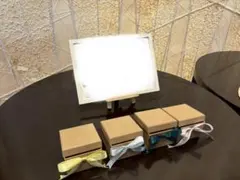 ウェディングディスプレイセット　ドレス色当て