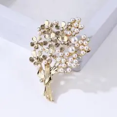 ◇花束ブローチ フラワー 北欧 ブーケ フォーマルビジュー入学式211