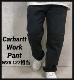 Carhartt WIP スリムテーパードパンツ W30L32 ブラック - メルカリ