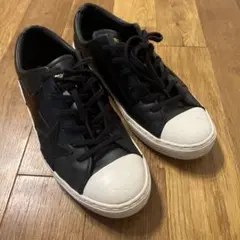 Converse ALL STAR ブラックレザー スニーカー