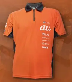 新品 未開封　Lサイズ スーパーGT au 36号 トムス ZIP ポロシャツ