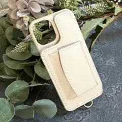 再値下げ】良品.ミニ財布.スマート財布.ベージュ.demiurvo.デミウルーボ