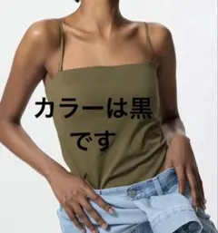 ユニクロ エアリズムコットンブラチューブトップ