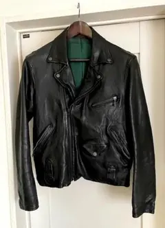 【美品】ユナイテッドアローズ　羊革ライダースジャケット　黒