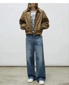 MUSINSA LMOOD Maxwide Denim Bolt blue