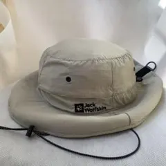 Jack Wolfskin アウトドアハット ライトグレー