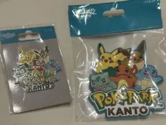 ポケパークカントー　限定　ピンバッジ　マグネット　ピンズ