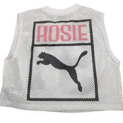 PUMA×ROSÉ Relaxed Mesh Top XS 白のサムネイル