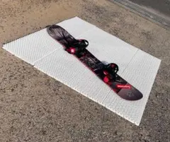 【美品】スノボーオフトレ用 シバ活　シバトレ　高品質マット 32枚セットUSA製 美品】スノボーオフトレ用 シバ活 シバトレ 高品質マット 32枚セット
