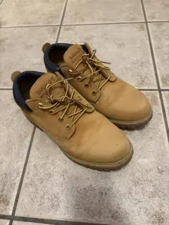 Timberland ローカットブーツ25cm キャメル
