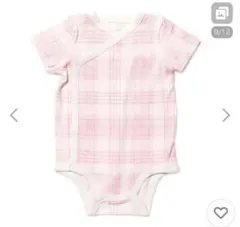 Ralph Lauren チェック柄ロンパース 9ヶ月