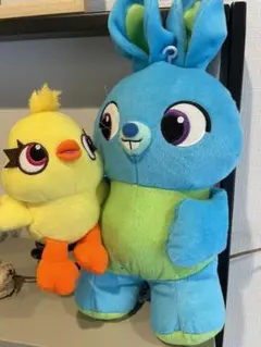 トイストーリー　バニー　ダッキー　 ぬいぐるみ