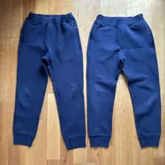 ユニクロ ドライスウェットパンツ ネイビー130 2本セット　Uniqlo