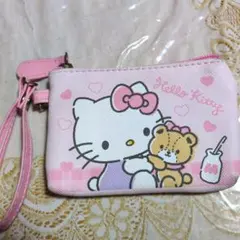 キティ　パスケース　カード入れ　小銭入れ