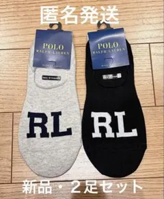 POLO RALPH LAUREN ラルフローレンフットカバーソックス２足セットのサムネイル