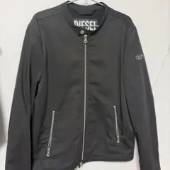DIESEL ブラック ジップアップジャケット