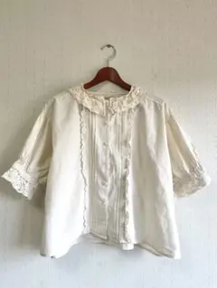 SamansaMos2襟フリルブラウス