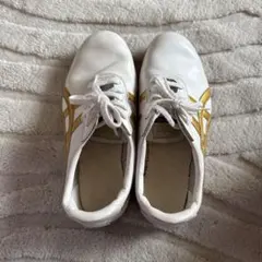 ASICS フットサルシューズ 280 ホワイト/ゴールド