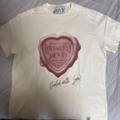 SATUR ハートグラフィック Tシャツ