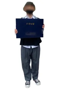 ブラック ベスト✖️グレー パンツ✖️白シャツセット